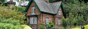 cottage with flowers