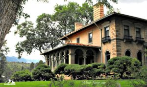 Home of CO college president on Wood Avenue in downtown Colorado Springs