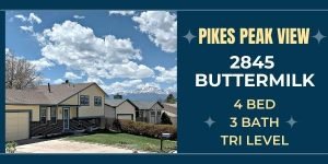 2845 Buttermilk Colorado Springs Home for Sale