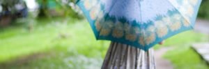 girl with umbrella