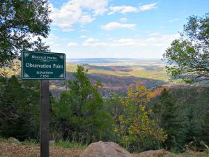 Observation Peak on the road up Crystal Park CO